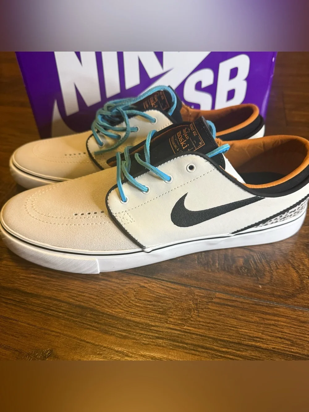 Nike SB Janoski OG+ Olympic Phantom Chlorine Blue Black Bright Men's 9.5